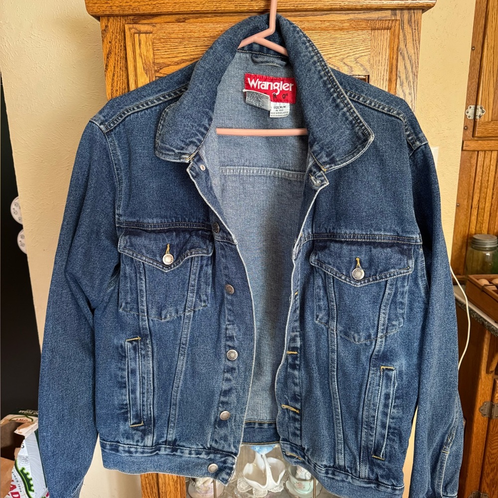 Wrangler Men's Blue Denim Jacket